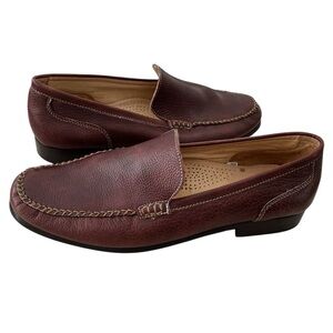 Jonathan Richards Men’s Leather Loafers Slip On Brown Size 13 Excellent